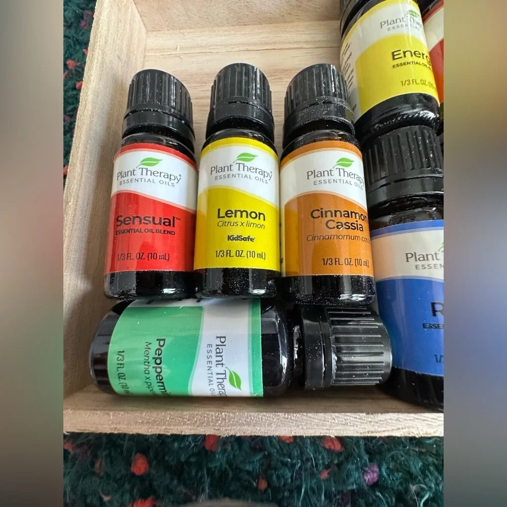 Plant Therapy NWT 7 & 7 Essential Oils Set (2 missing)